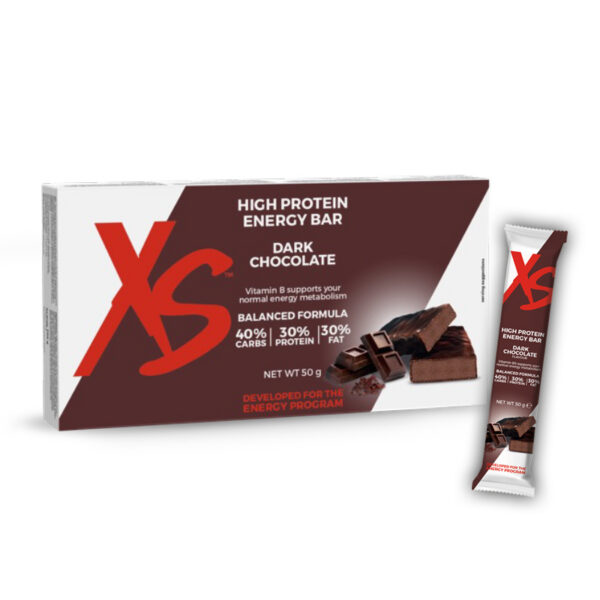High Protein Energy Bar XS – Tumeda šokolaadi maitseline