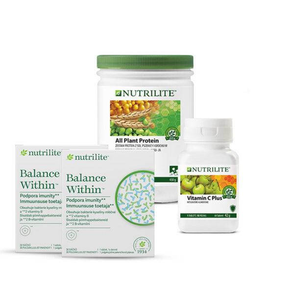 Aastaringne vitamiinidega immuunsus komplekt Nutrilite