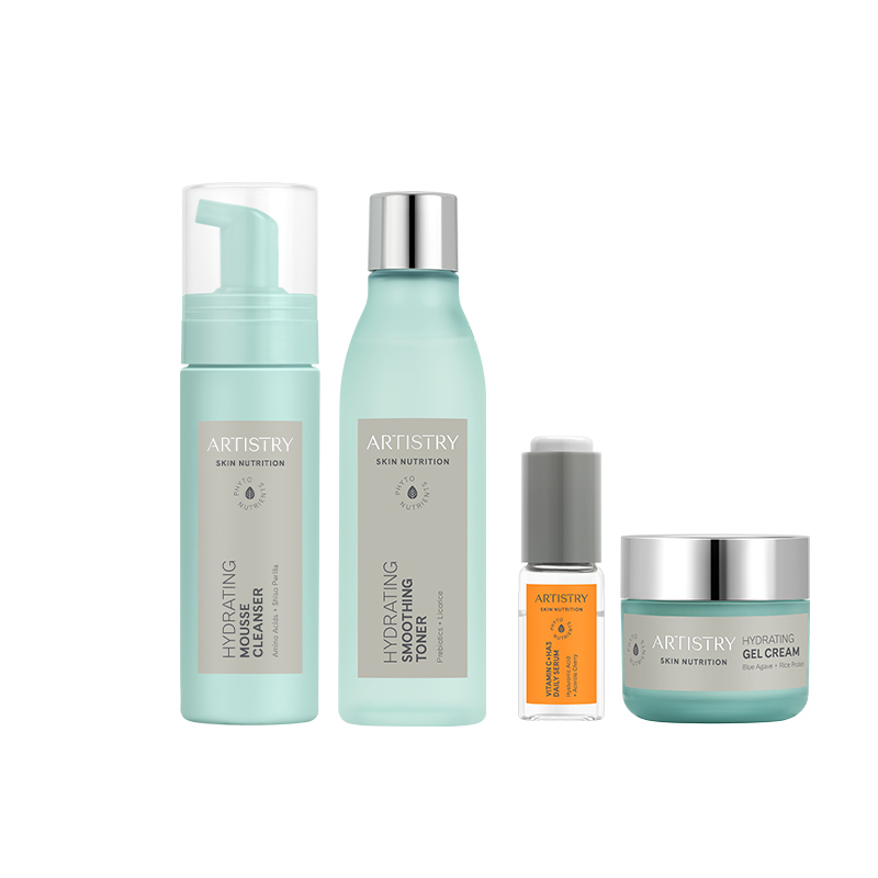 Artistry Skin Nutrition Healthy Beauty Hydrating routine komplekt 1 Artistry Skin Nutrition Healthy Beauty Hydrating routine komplekt