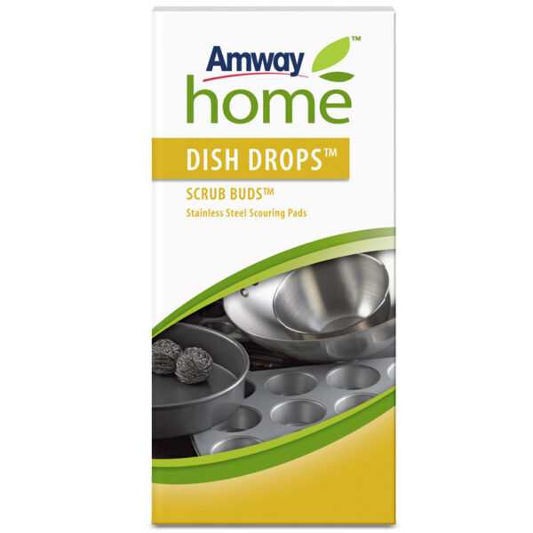 Roostevabast terasest küürimiskäsnad DISH DROPS SCRUB BUDS