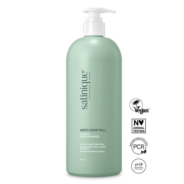 Šampoon juuste väljalangemise vastu 750 ml Satinique